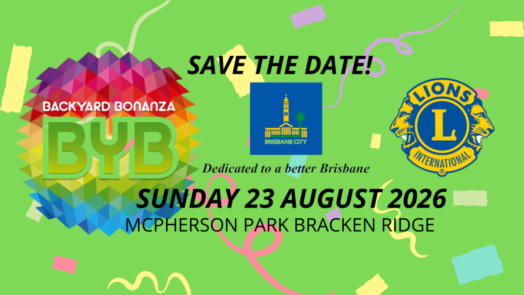 Event banner for the Bracken Ridge Backyard Bonanza.